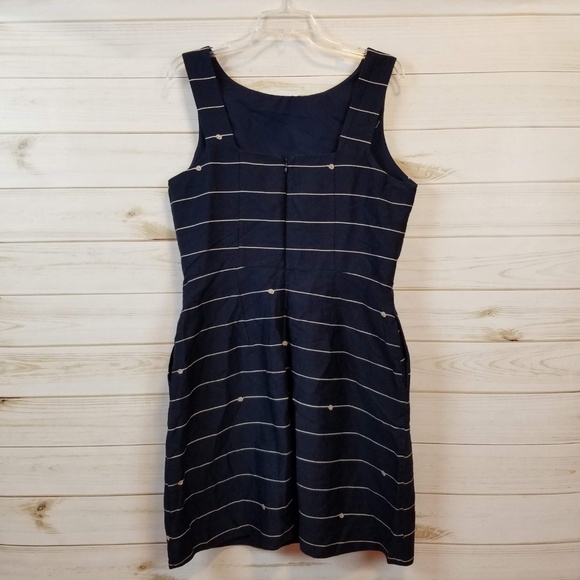 The limited navy embroidered dress size 12 - Picture 2 of 3